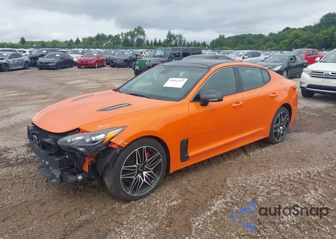 2019 Kia Stinger Gts из США, поврежденный, VIN KNAE35LC2K6070094